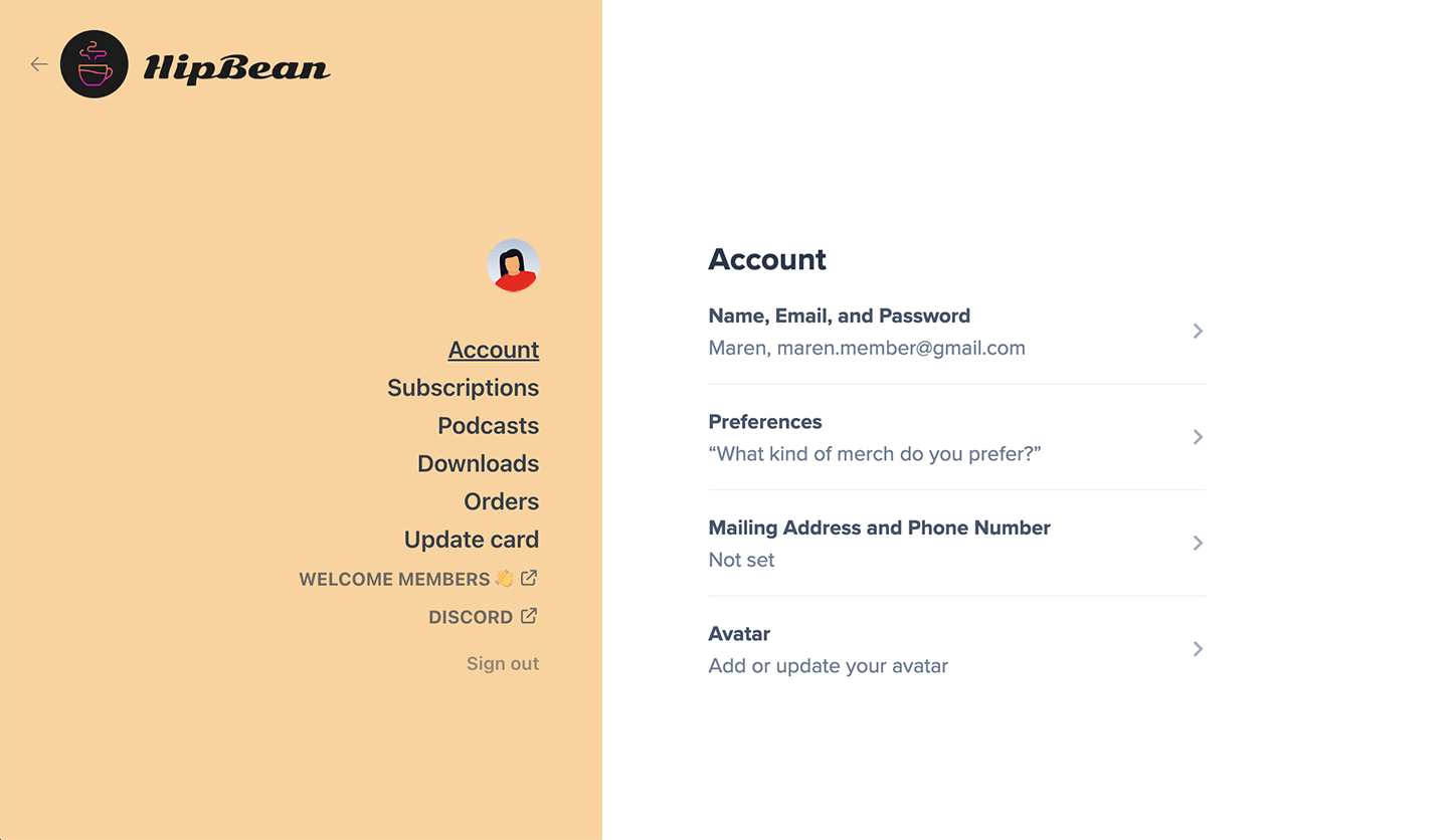 Member standalone logged
in