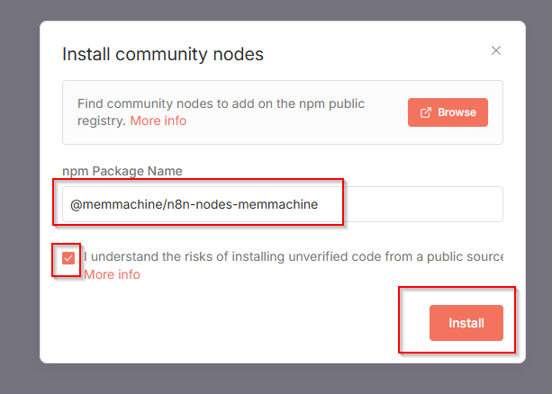 Install Community Nodes