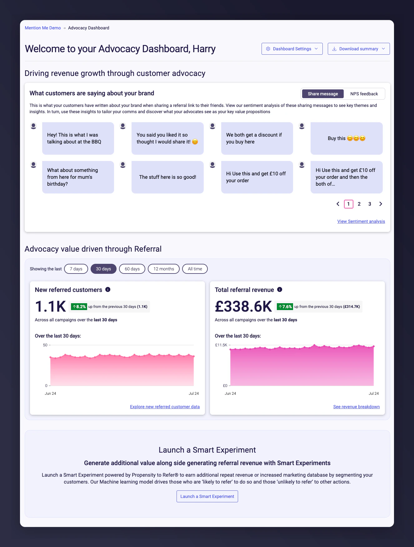 Advocacy Dashboard