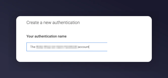 Naming the Meta authentication