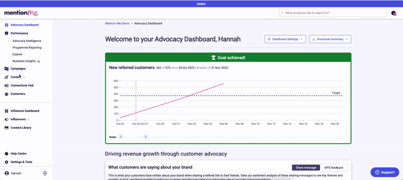 Verifying referee and referrer profiles after postpurchase test