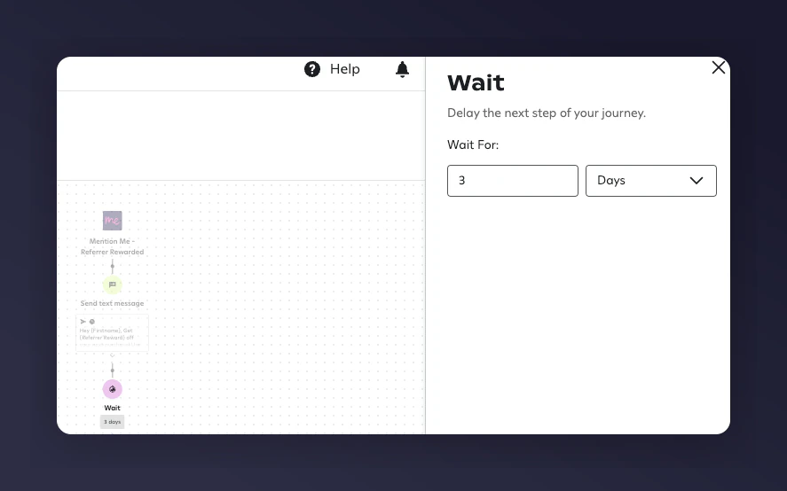 Wait period configuration for coupon reminders