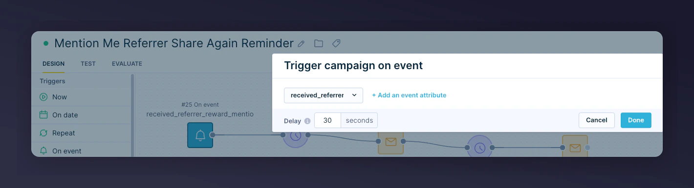 On Event trigger with received_a_referrer_reward