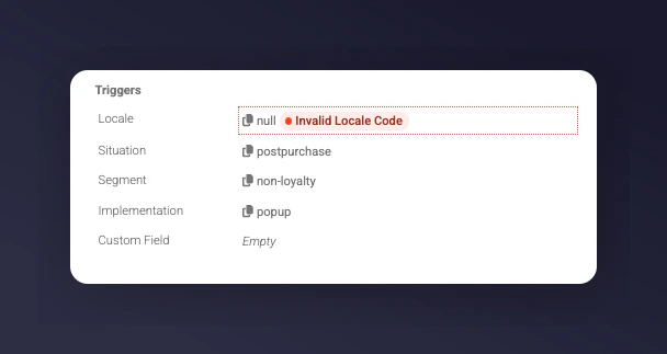 Debug Dashboard undefined customer details warning