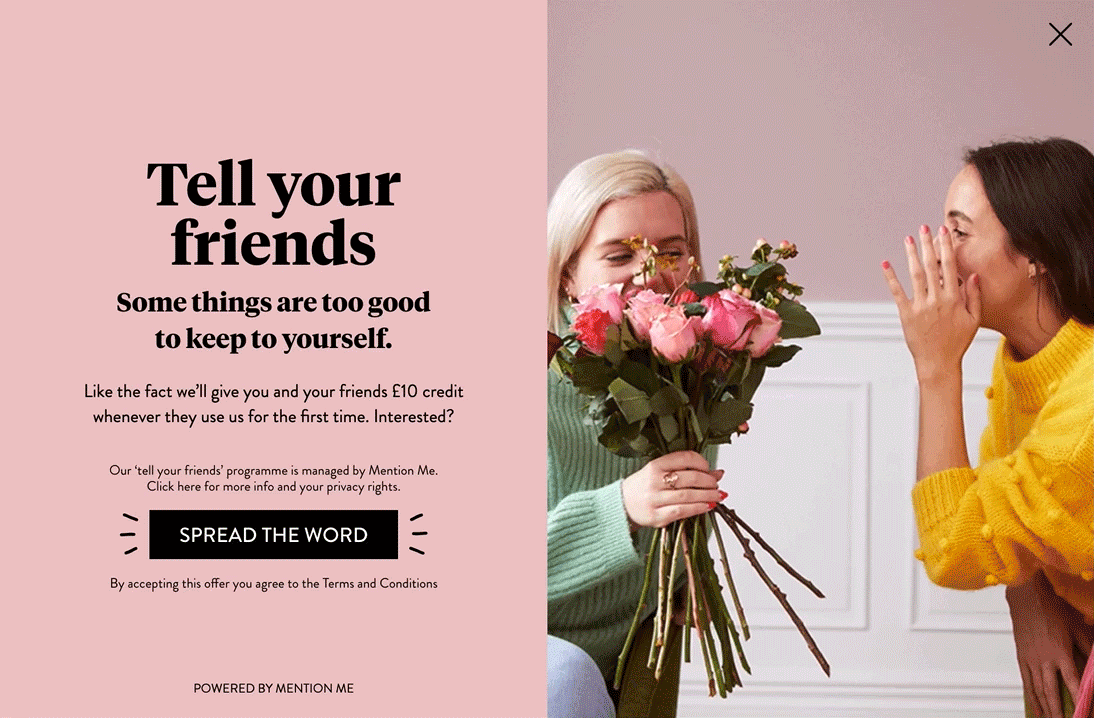 Referrer tag on the post-purchase page