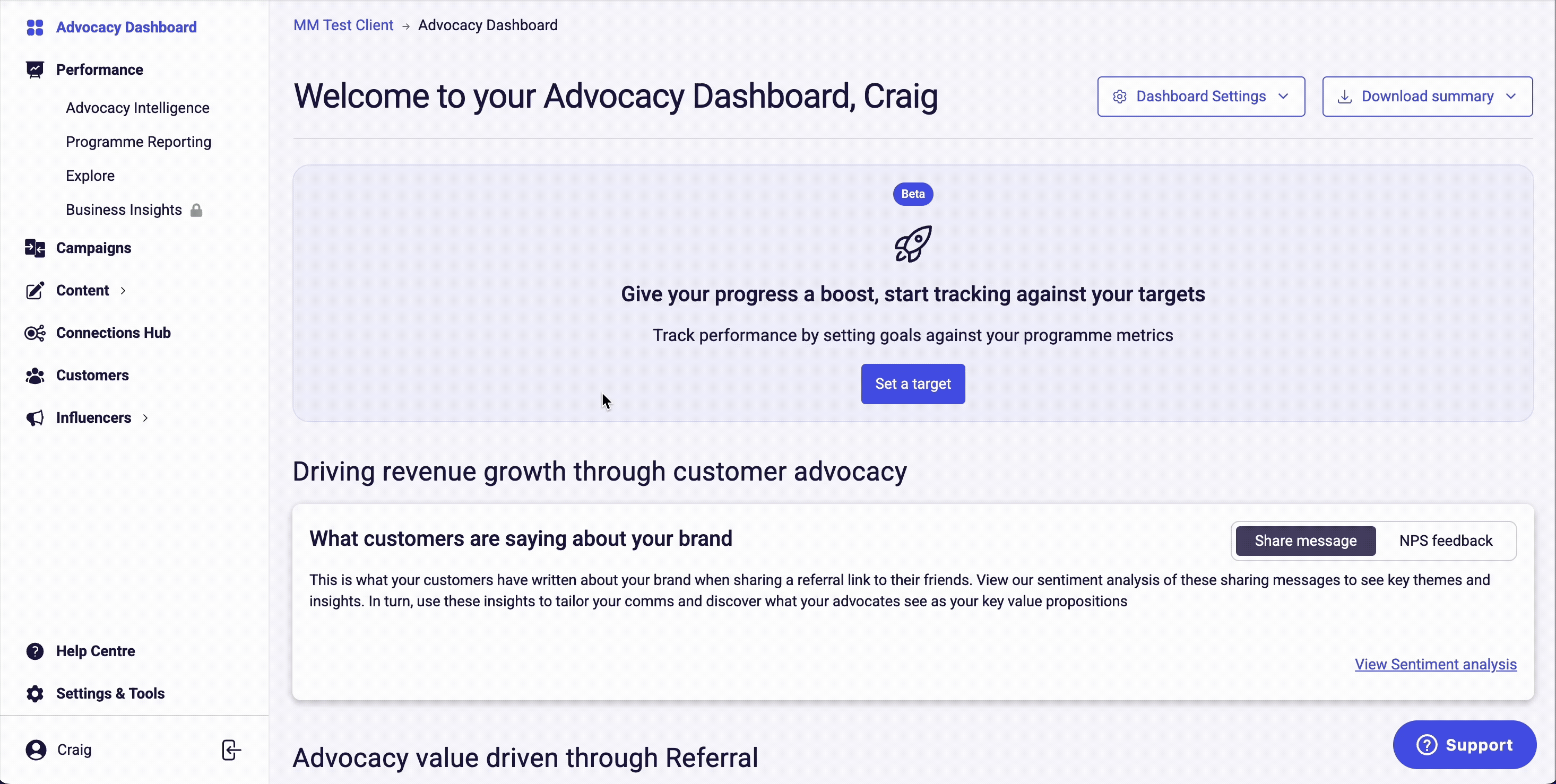 Re-enrolling a customer to the latest campaign