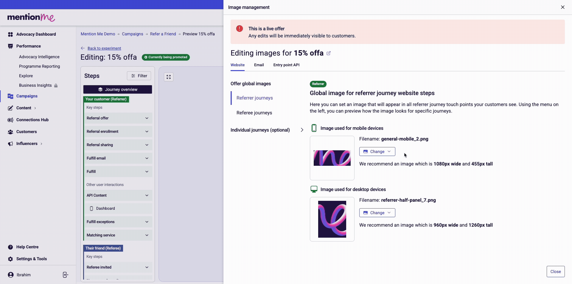 Image editing tools showing zoom, rotate, and drag to crop