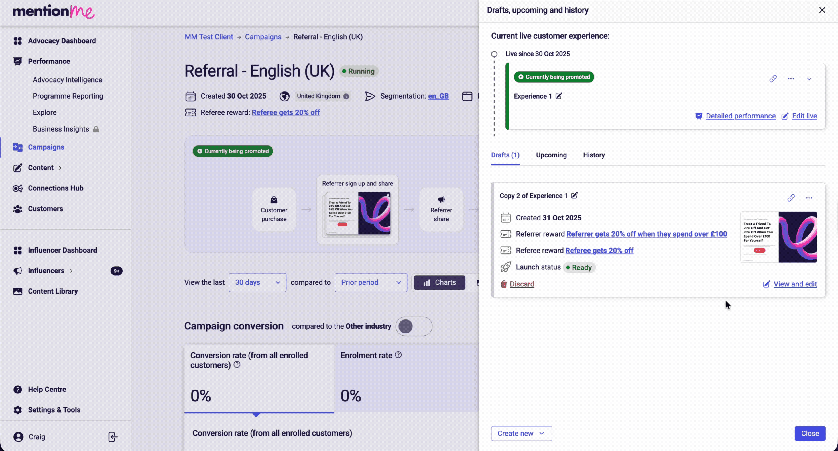 Adding gaming score approval rules to offer settings