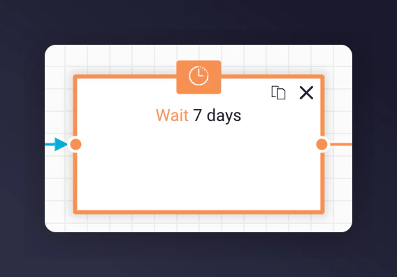 Wait delay settings for referrer reminders