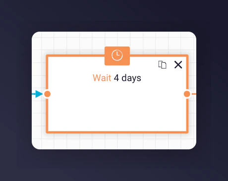 Wait delay configuration for share again reminders