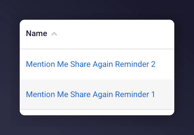 Share again email template with Liquid scripting