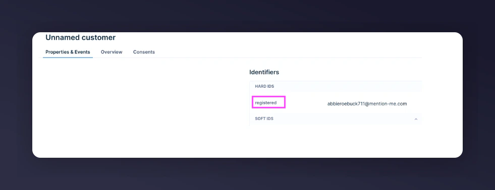 Custom identifier configuration for Bloomreach