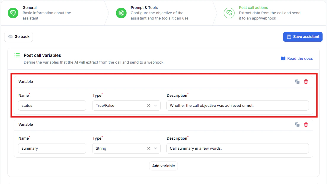 Understanding the status variable