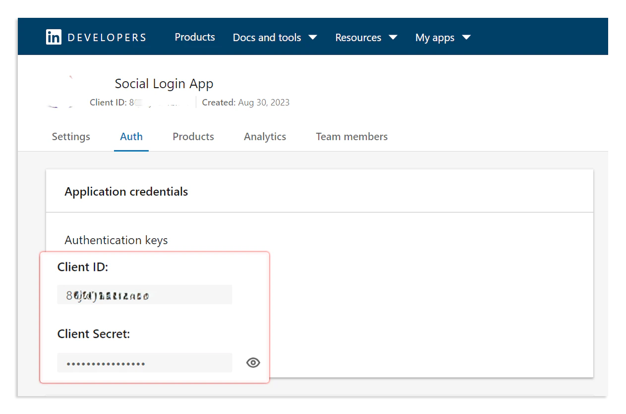 LinkedIn App Details