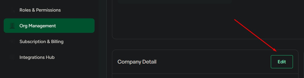 Manage Org Details 4