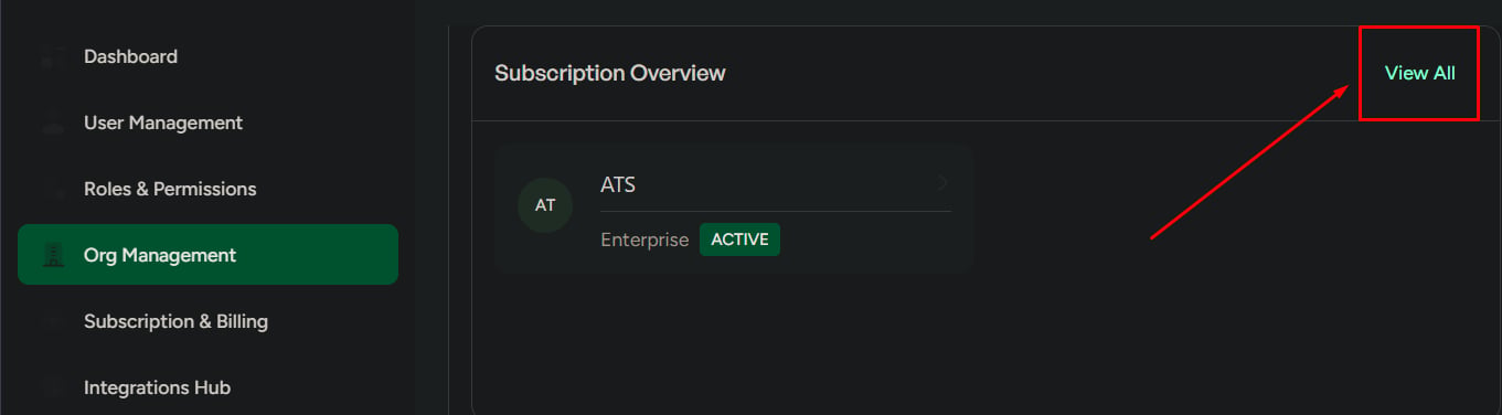 Manage Org Details 5