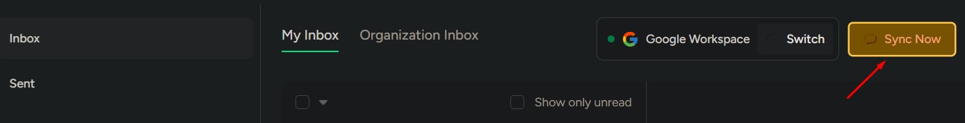 Sync Settings 1