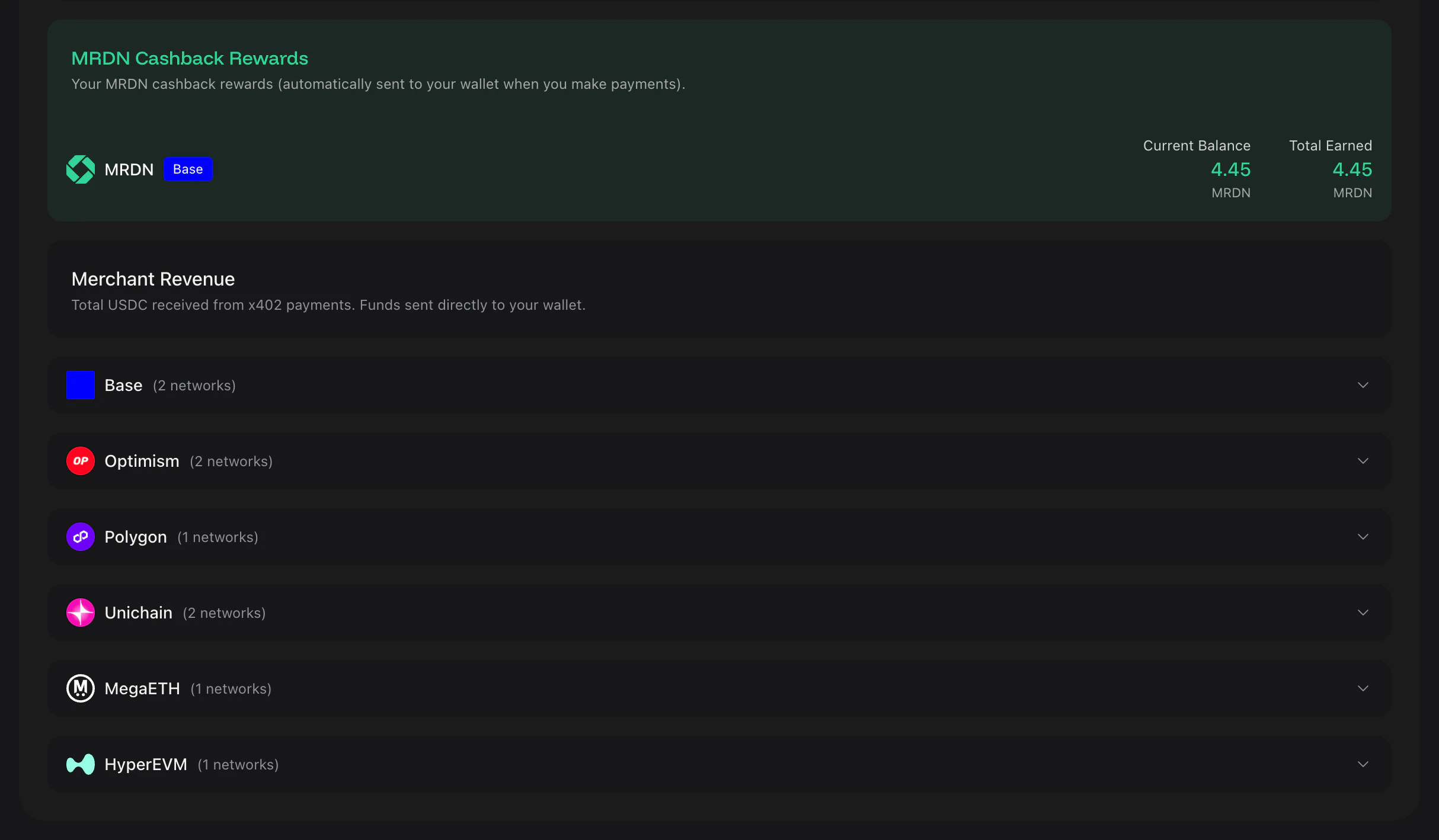 Command Centre balances view