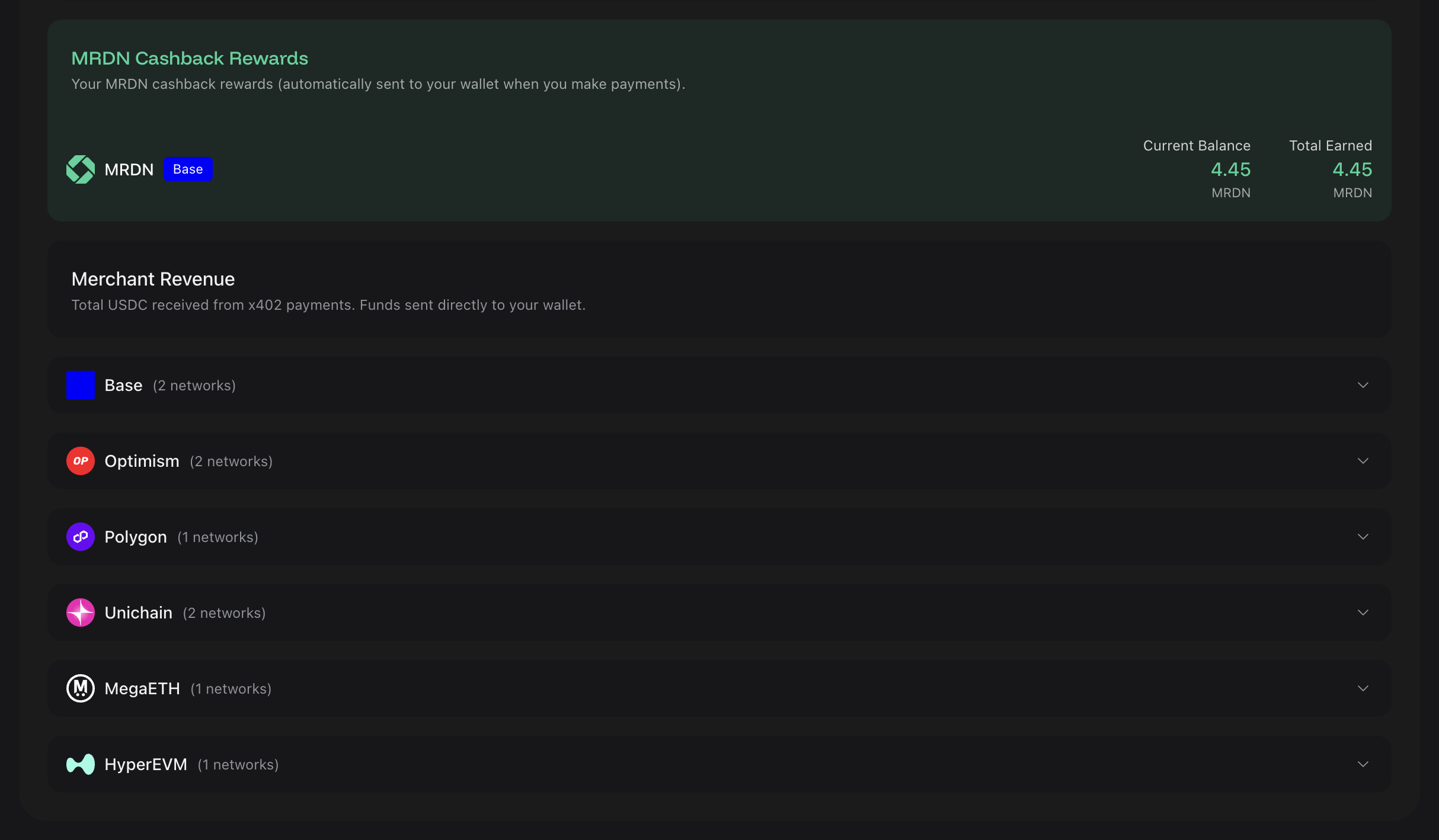 Command Centre balances view