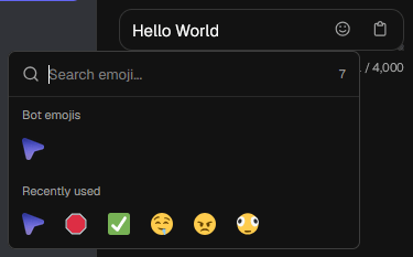Emoji Selector Default Emoji Selector Default