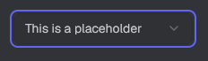 Placeholder Example