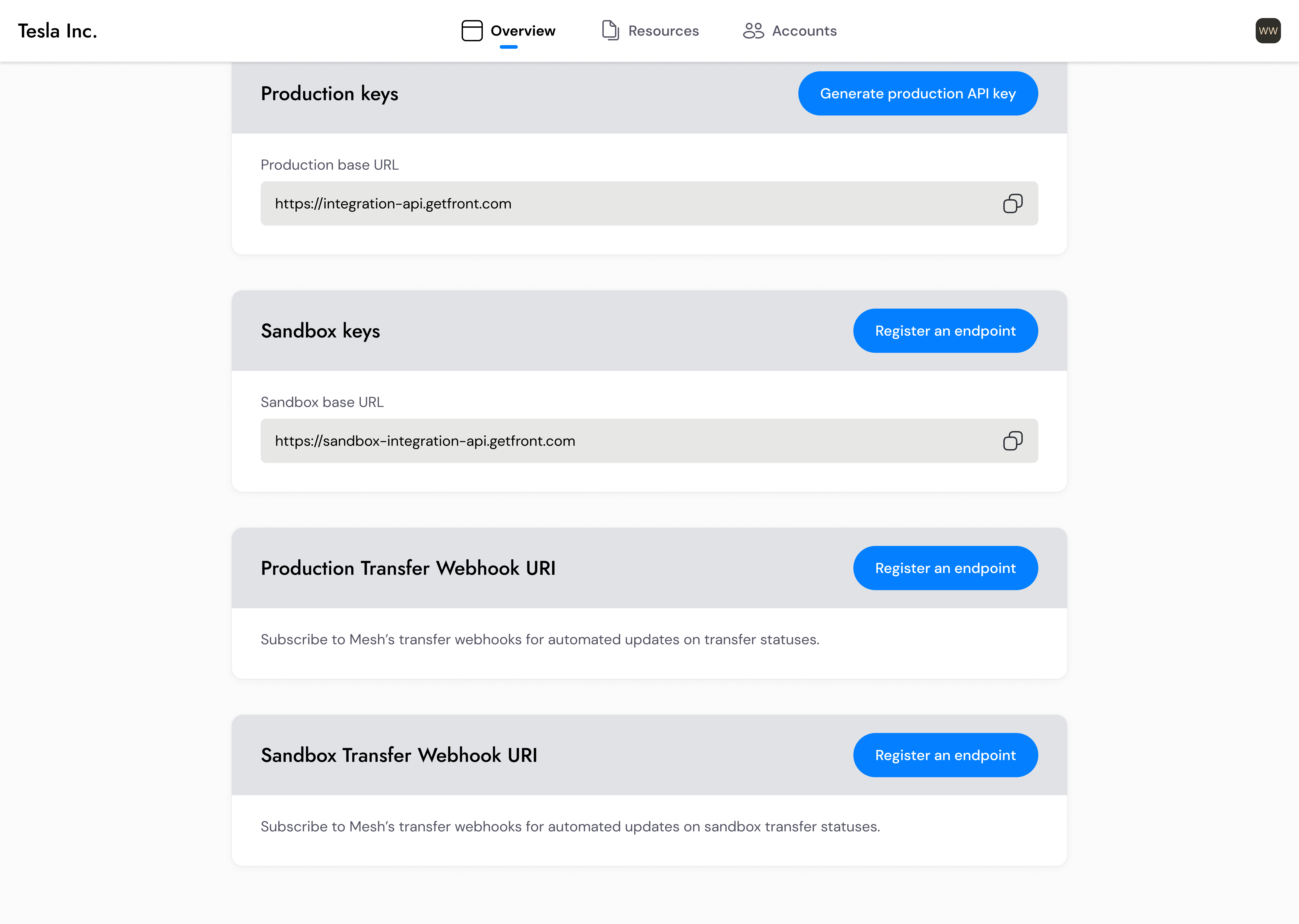 Register Webhook