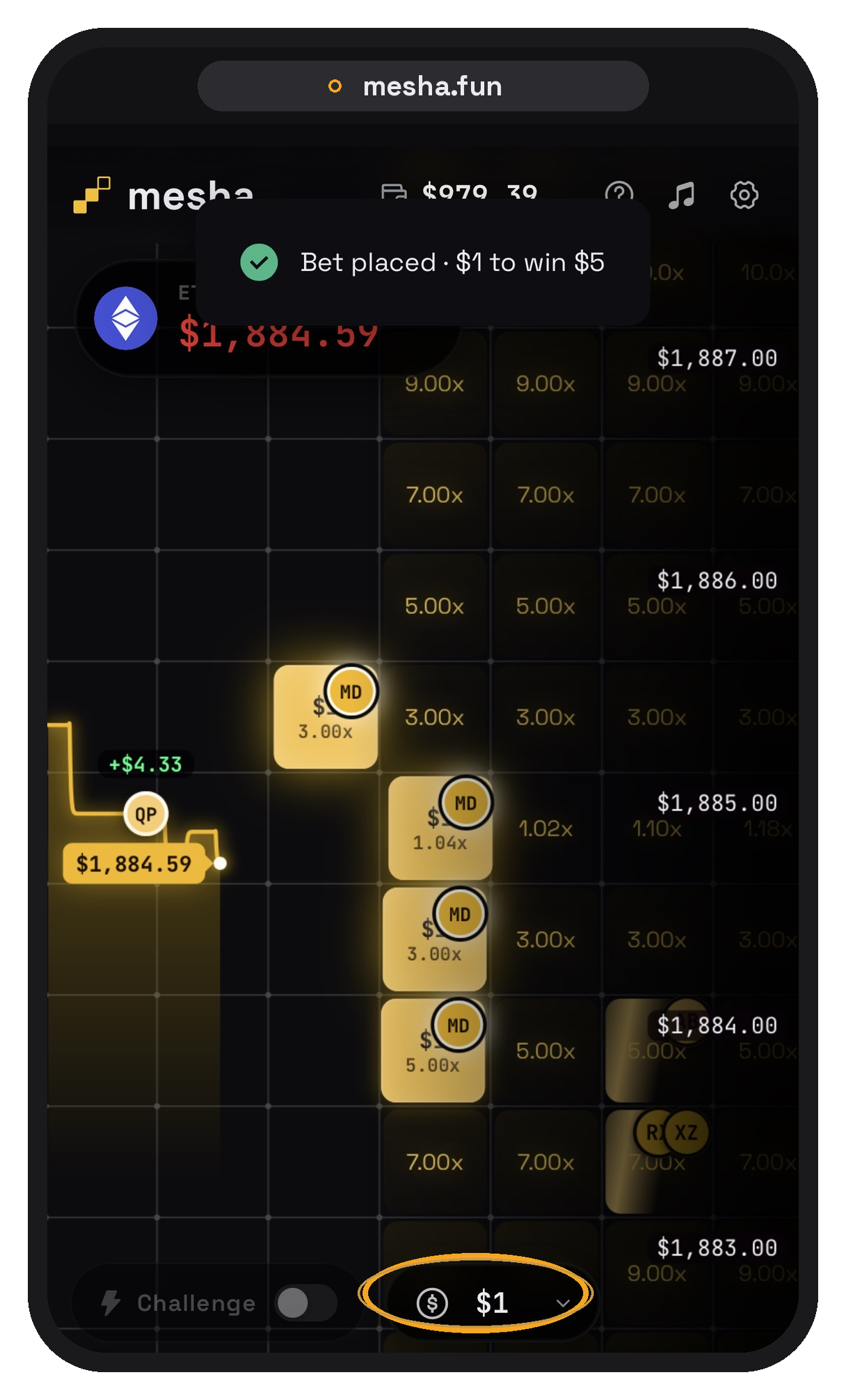 06 Tapsize Modal