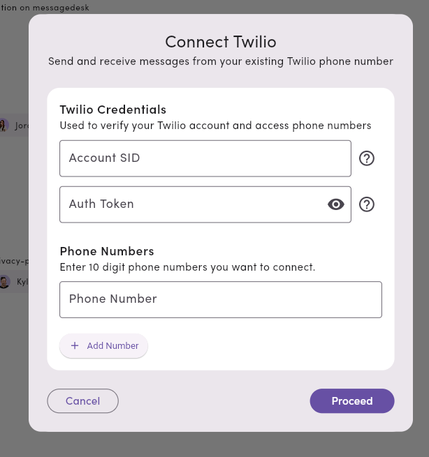 Twilio Integration Pn