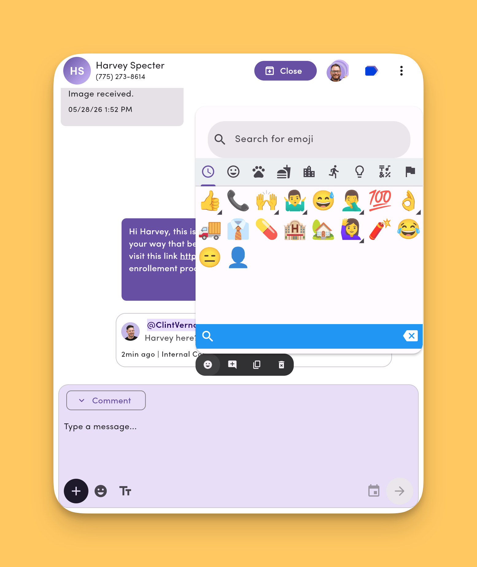Emoji Reaction