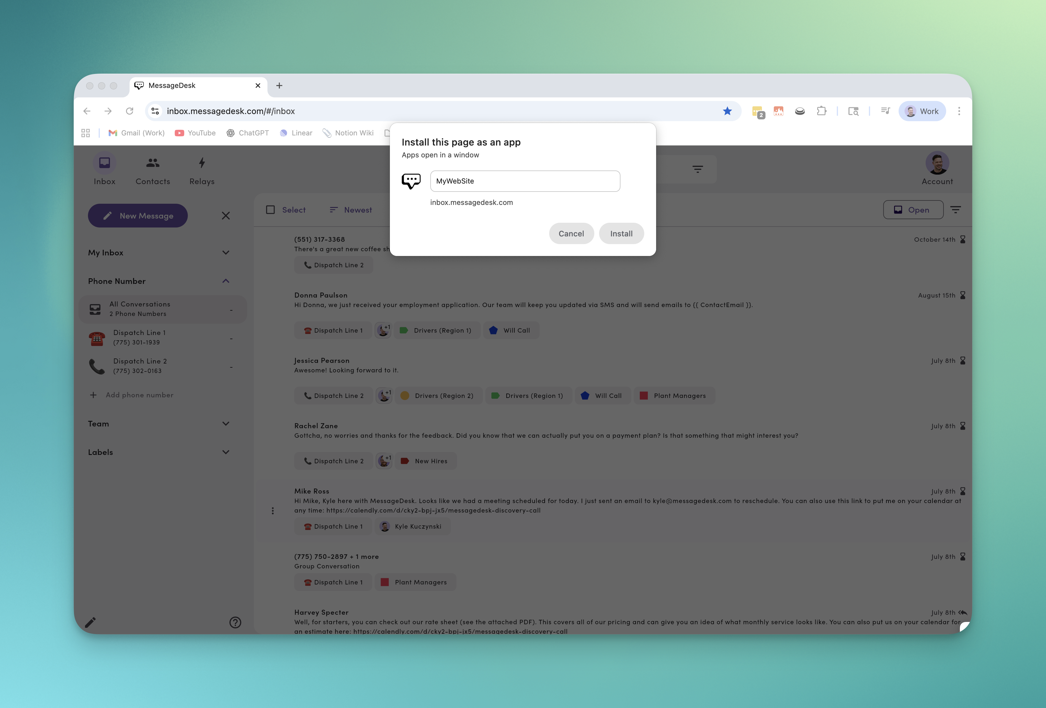 Install Name Pwa Chrome Pn