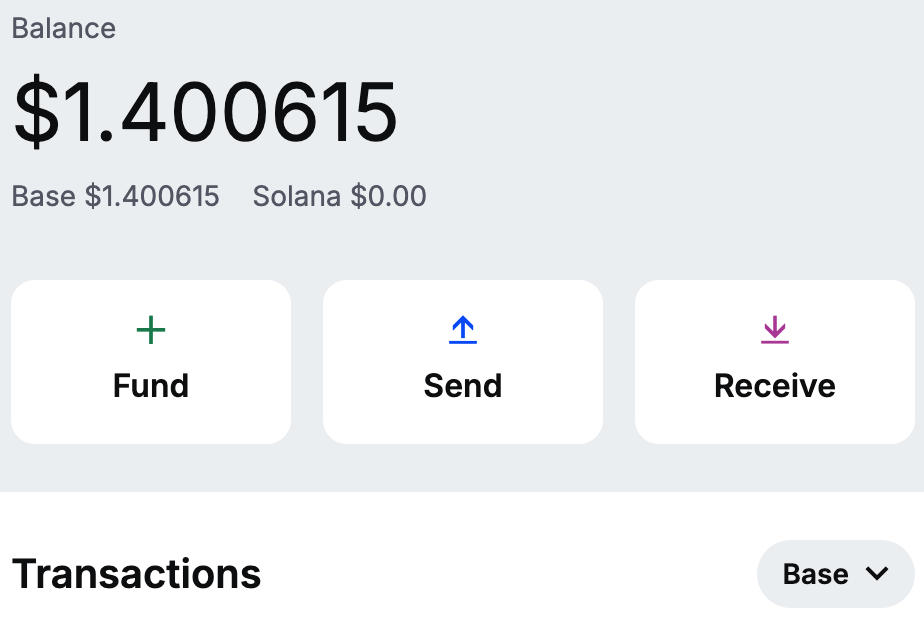 Payment MCP Wallet Fund
