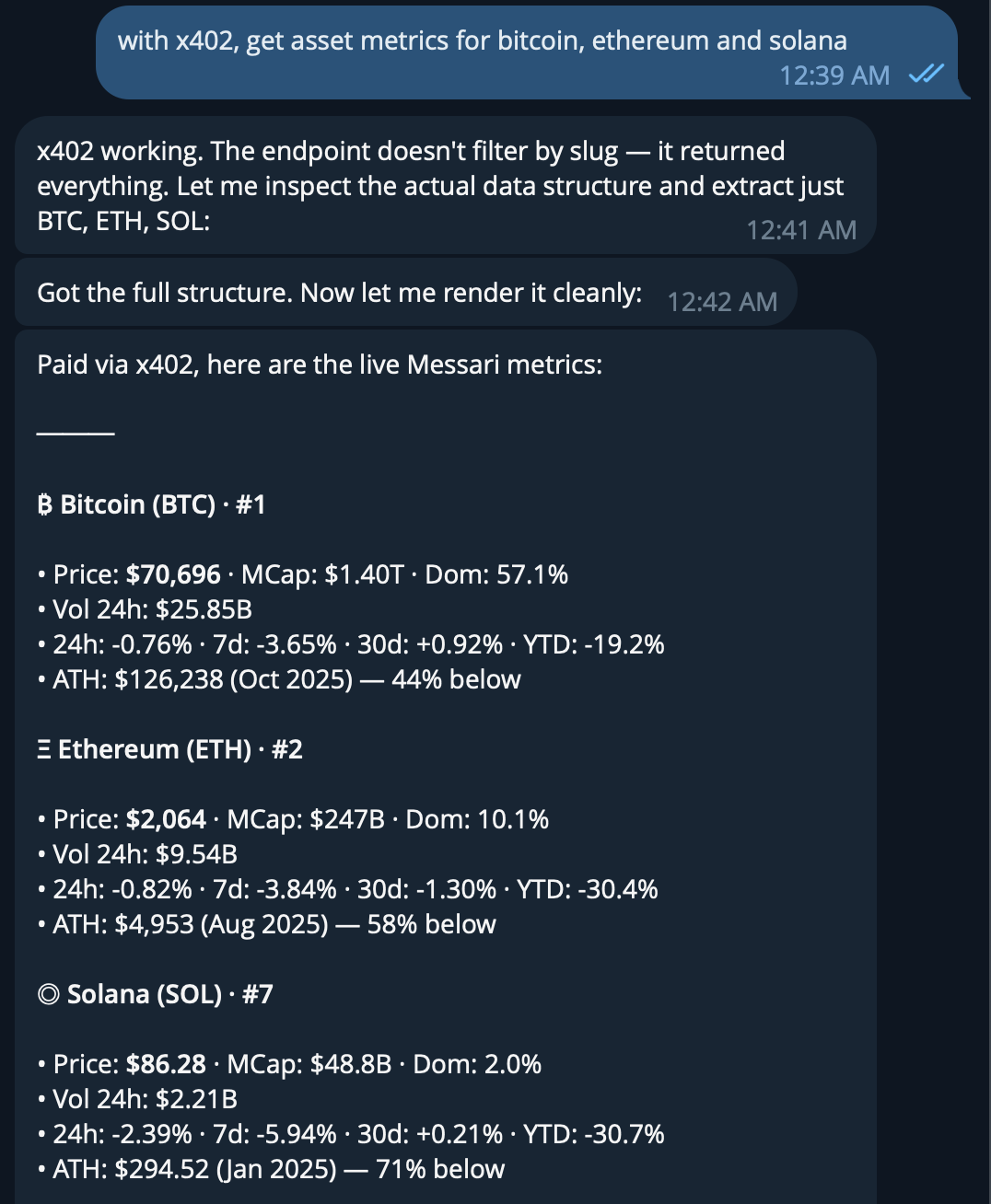 Messari Skill Answer