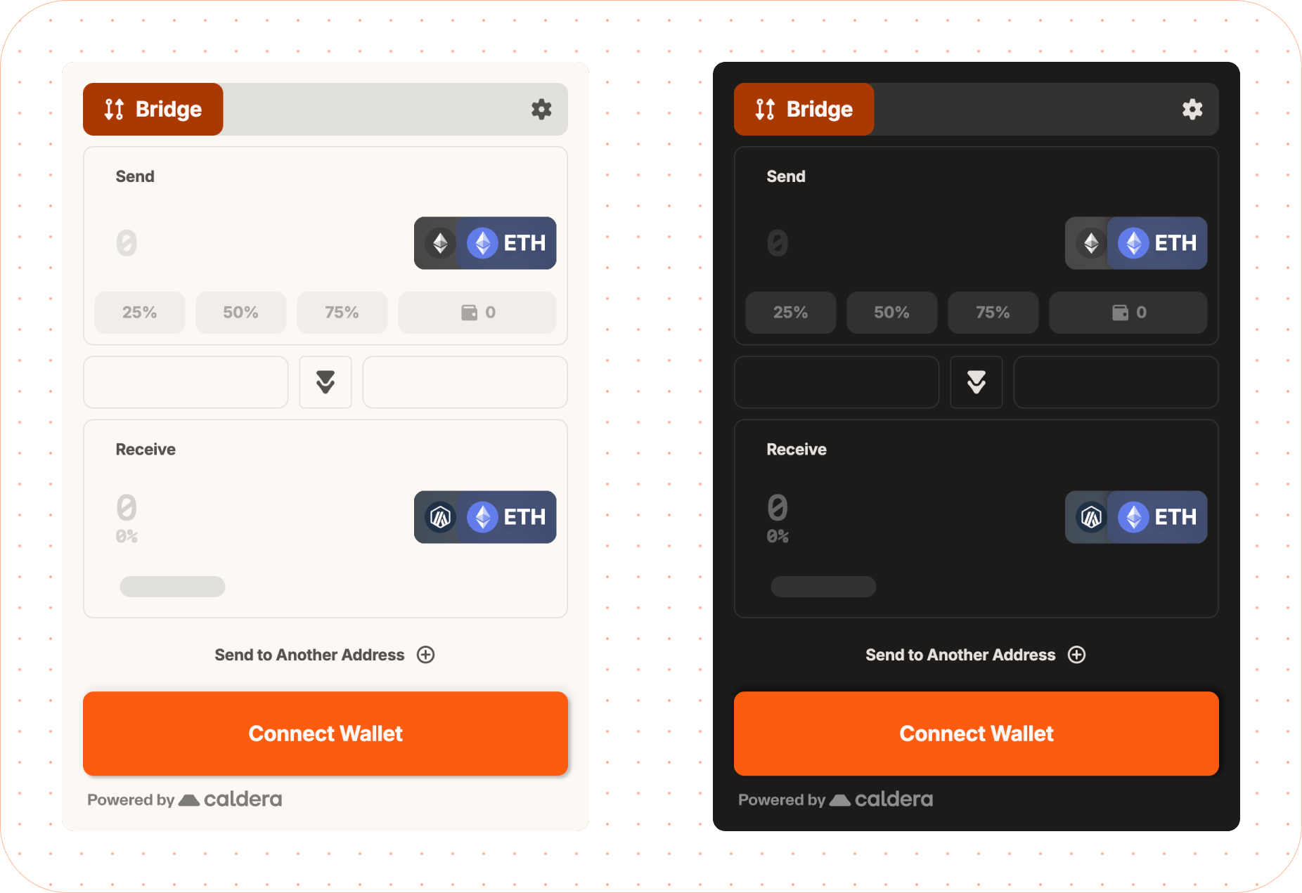 Modern Theme Preview - Light Mode