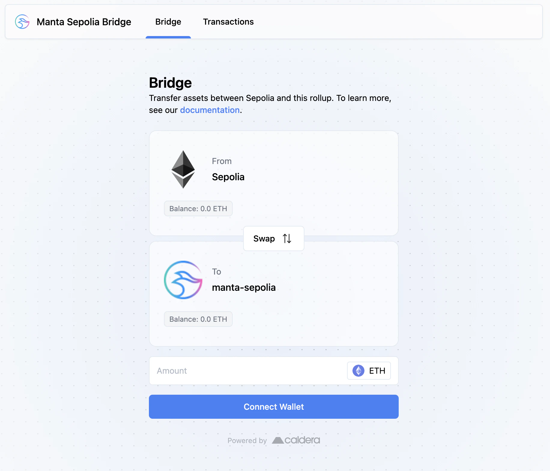 Bridge UI