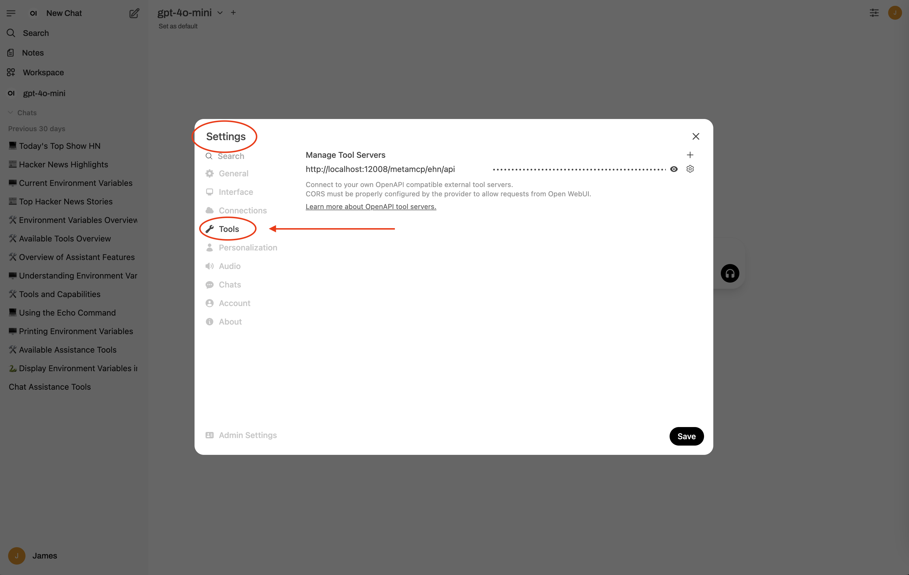 OpenWebUI Screenshot 2