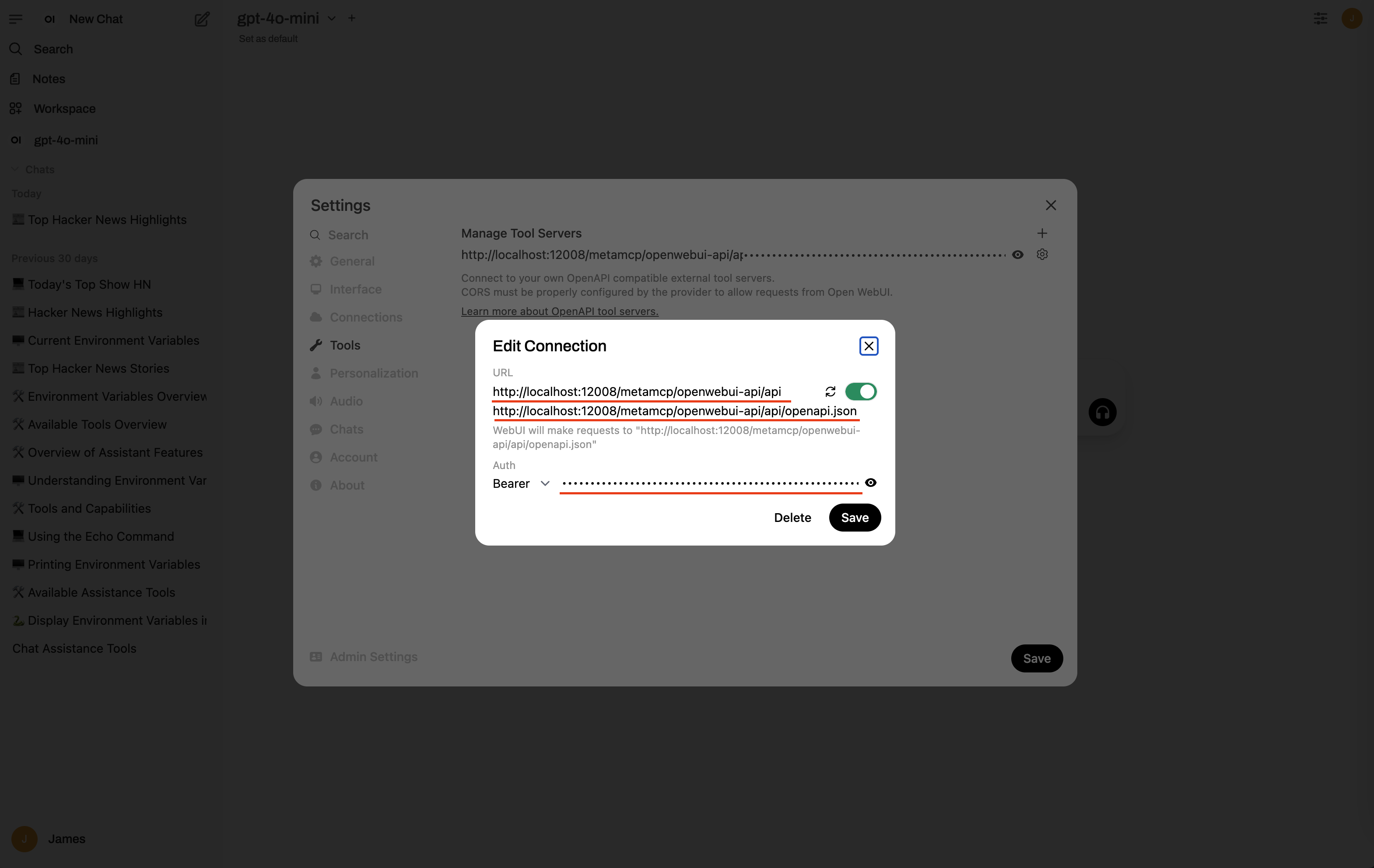OpenWebUI Screenshot 3