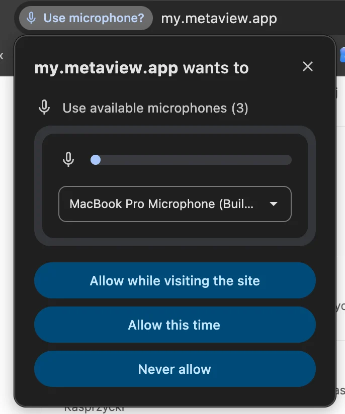 Notes Mic Permissions Notes Mic Permissions
