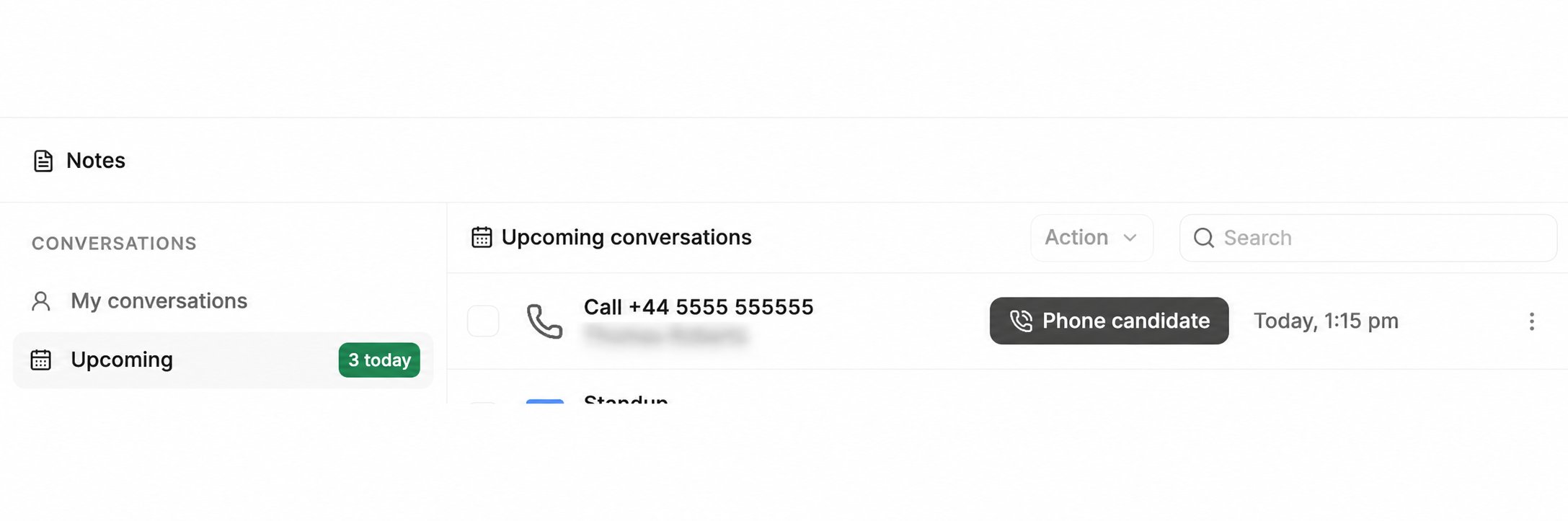 Phone One Click Example