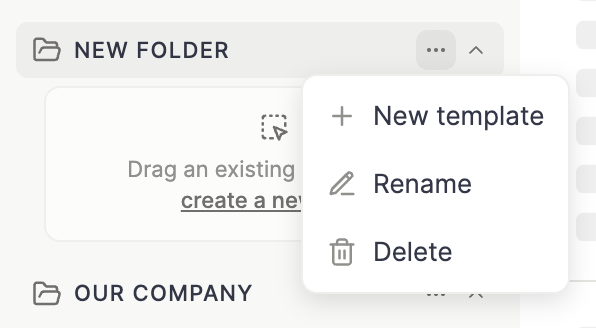 Template New Folder Pn