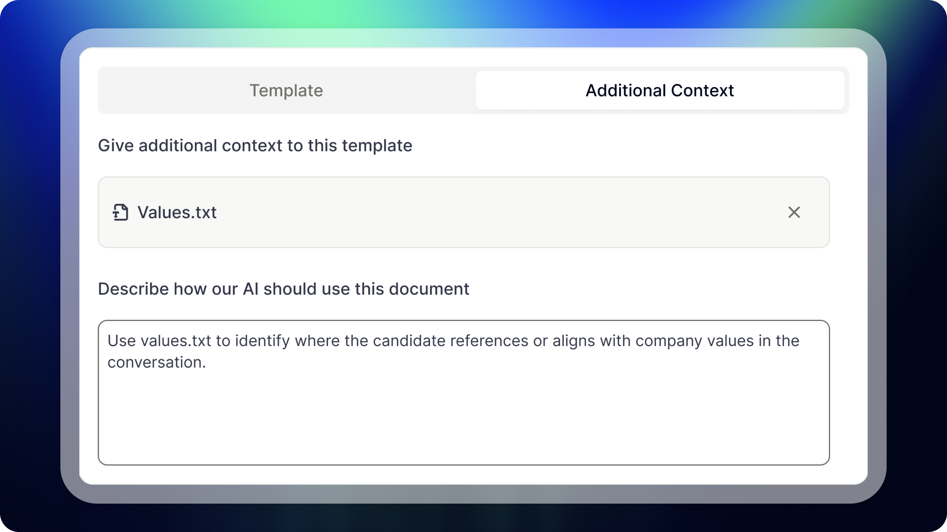 Templates Add Context Pn