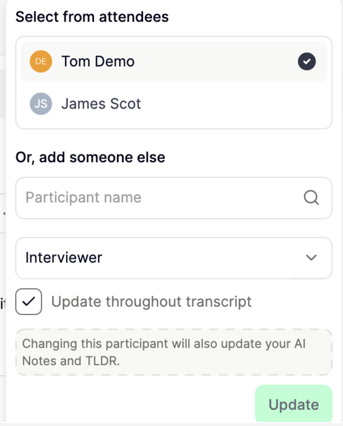 Asign Identify Participant Pn