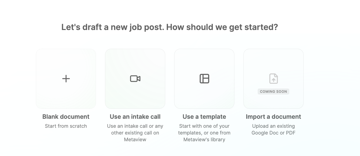 Job Posts Create