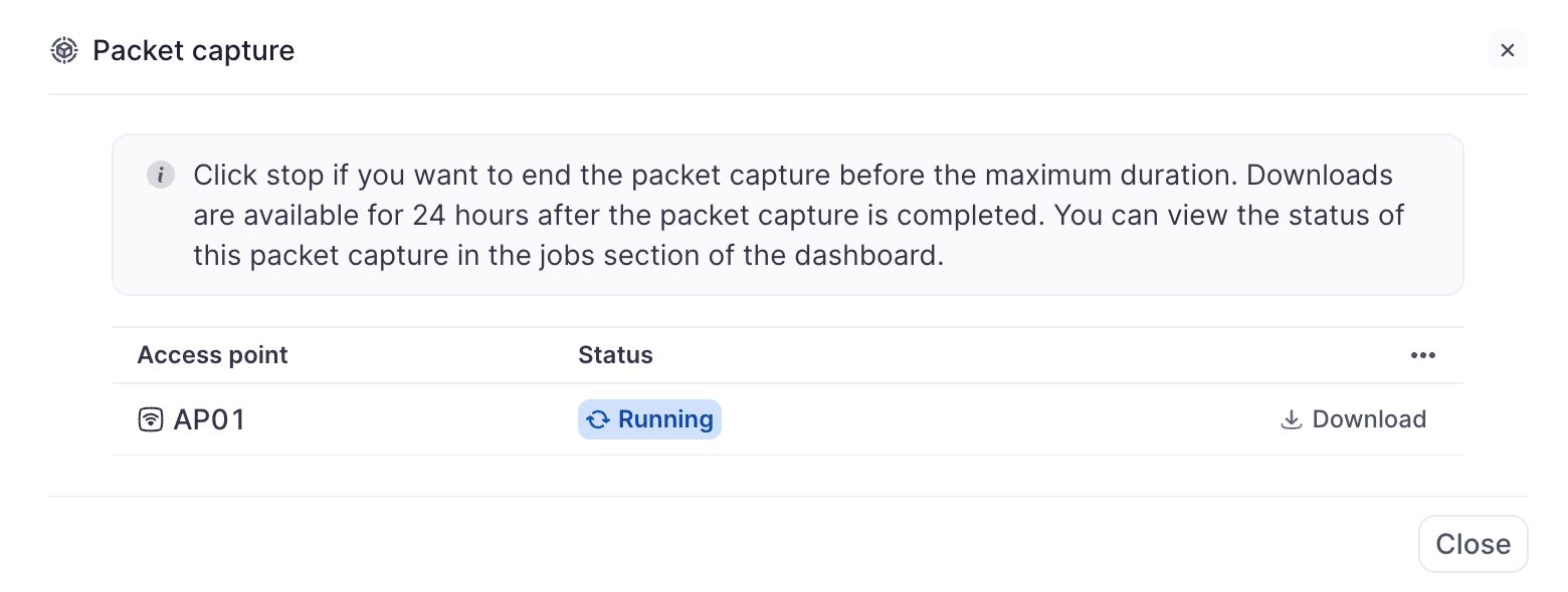 Packet capture download
