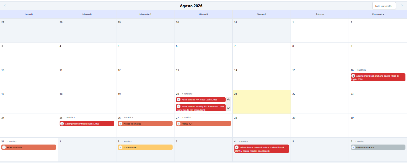 Calendario