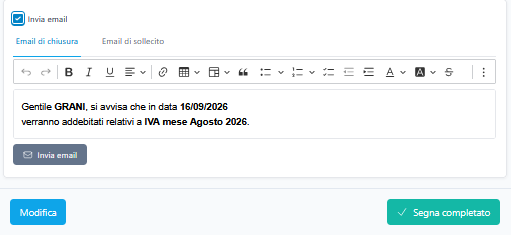 Fac Simile Invio Mail 2