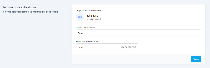 Informazioni Sullo Studio