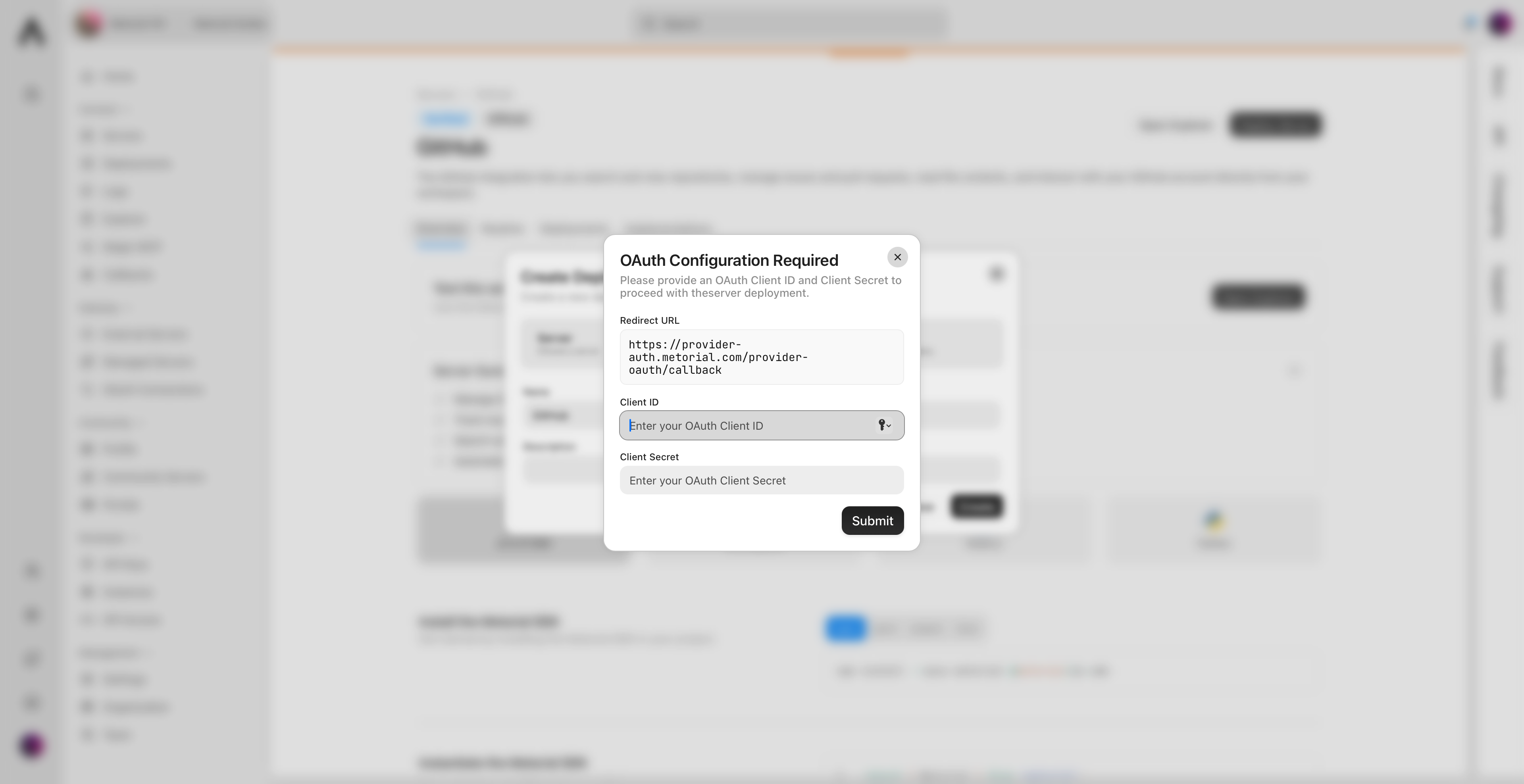 Deployment Configuration