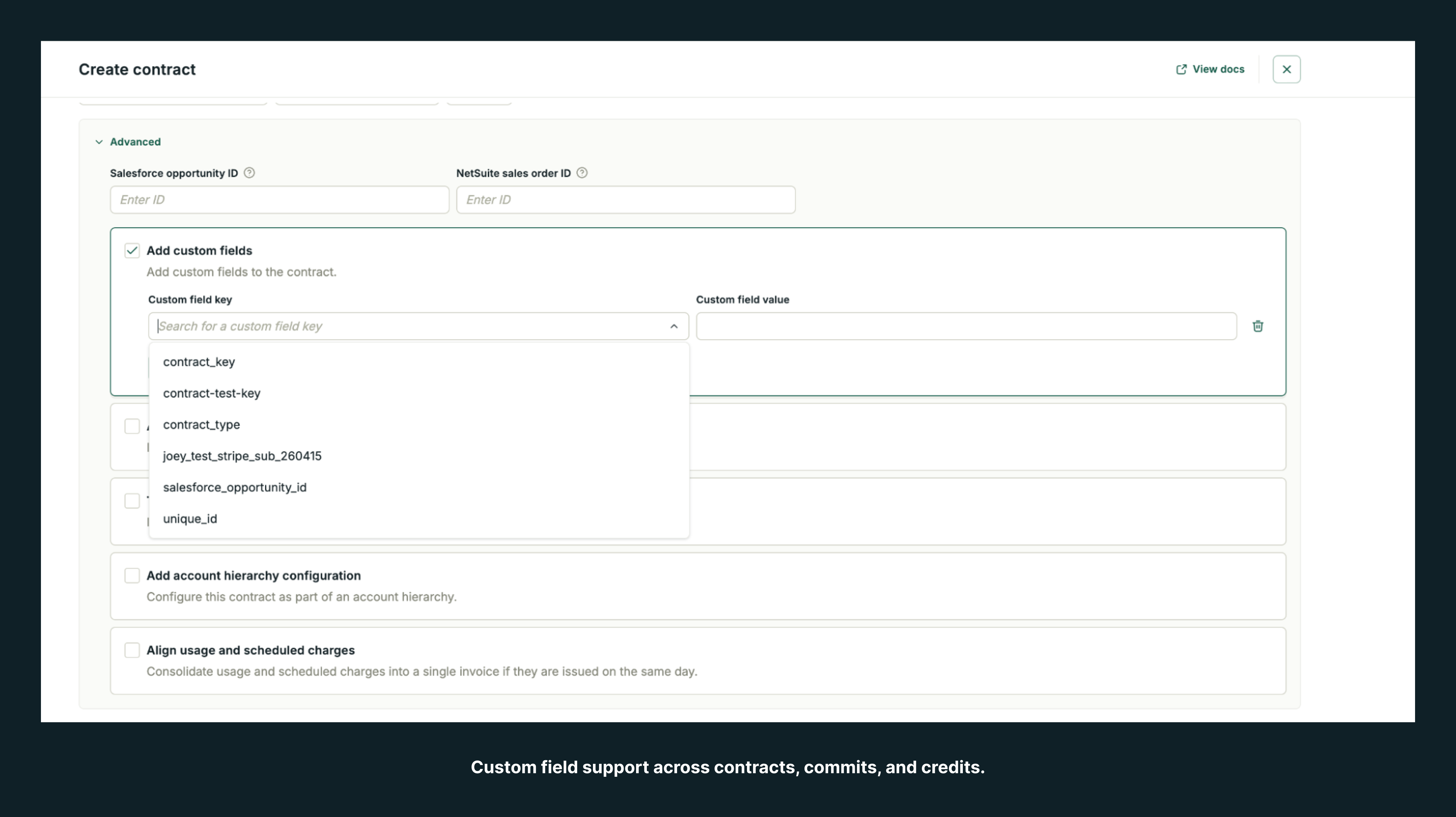 Contracts, commits, credits, and subscription workflow improvements