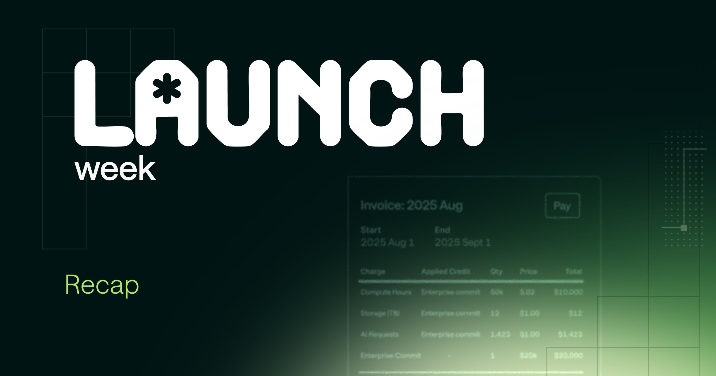 Launch Week Recap: Monetization Infrastructure for AI