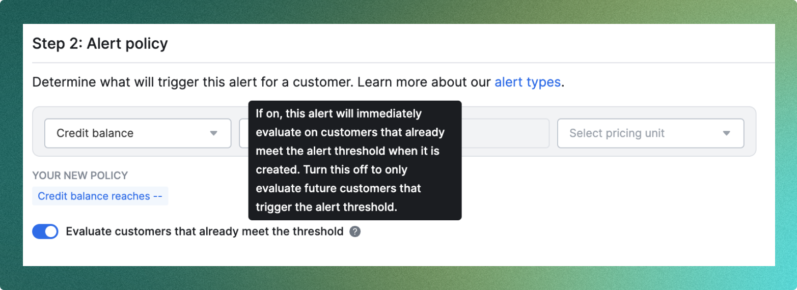 Alert Policy